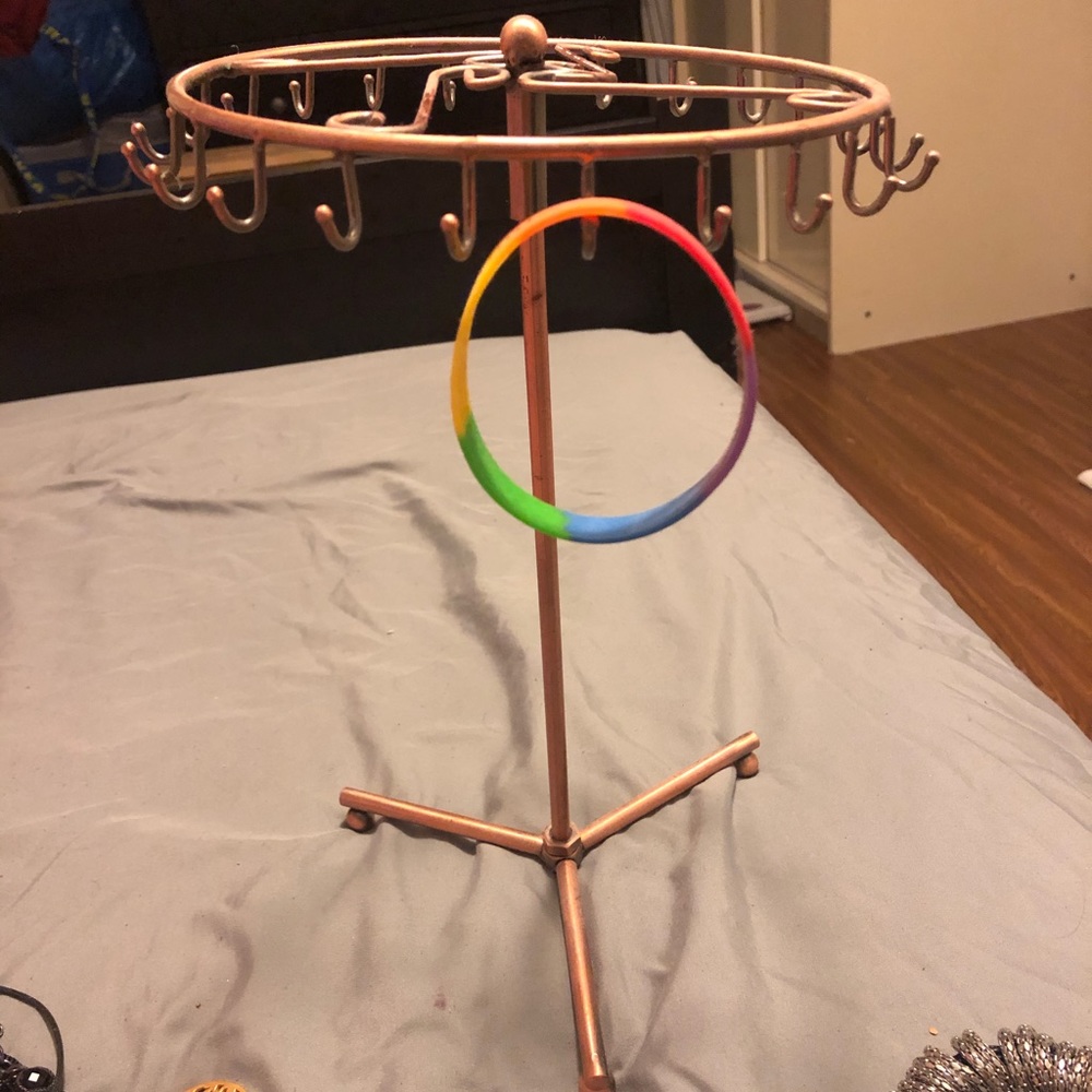 Copper Coloured Jewelry Stand